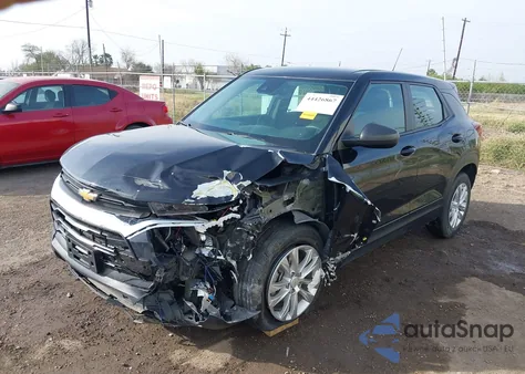 2022 Chevrolet Trailblazer Fwd Ls z USA, uszkodzony, nr VIN KL79MMS23NB128596